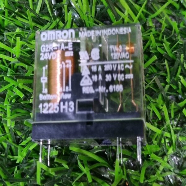 رله ست کنترل 24 ولت 16 آمپر تک کنتاکت OMRON شش پایه