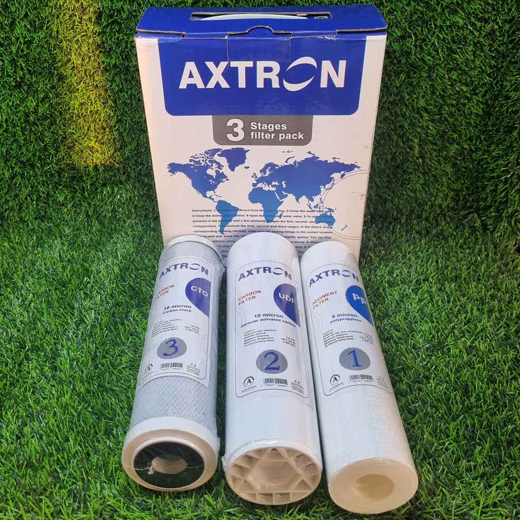 فیلتر سه مرحله اول تصفیه آب خانگی AXTRON